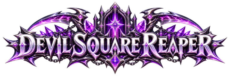 DEVIL SQUARE REAPER title artwork