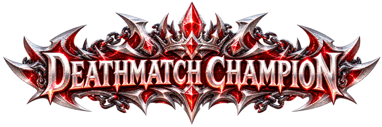 DEATHMATCH CHAMPION title artwork