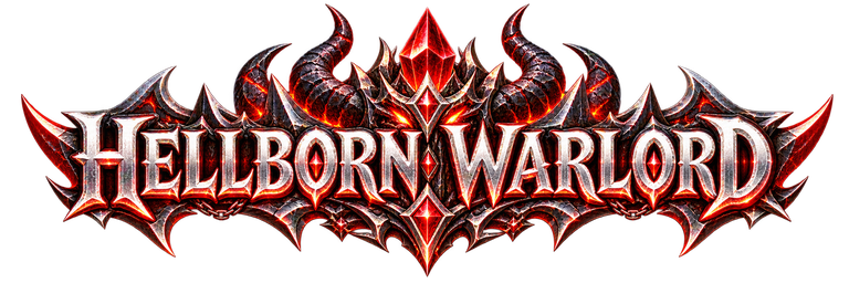 HELLBORN WARLORD title artwork